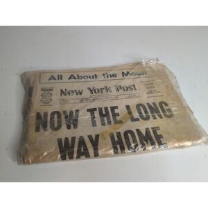 New York Post July 21, 1969 'All About the Moon' 'They're Off The Moon'